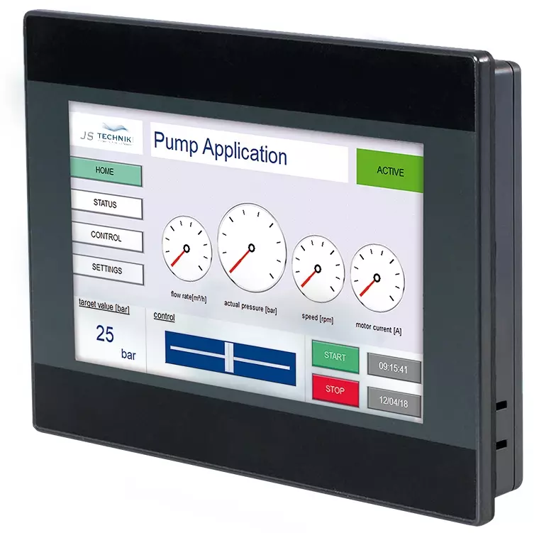 Terminal de operação EASYdrive Touch