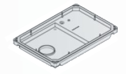 Placa adaptadora de parede EASYdrive Alpha