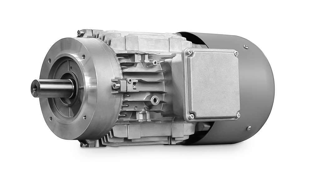 b14-dc-permanent-magnet-motor-dc-motor com arrefecimento-fins-terminal-box