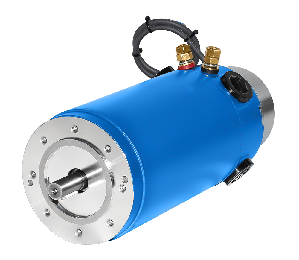 Motor CC EC600, 24V, 0,80 kW- 2 pólos- B14, IP20, BRE, IEC71