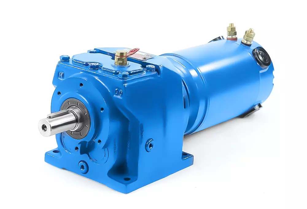 MV283-DC600-2 - Motor de engrenagens helicoidais 0,80kW - 30 rpm