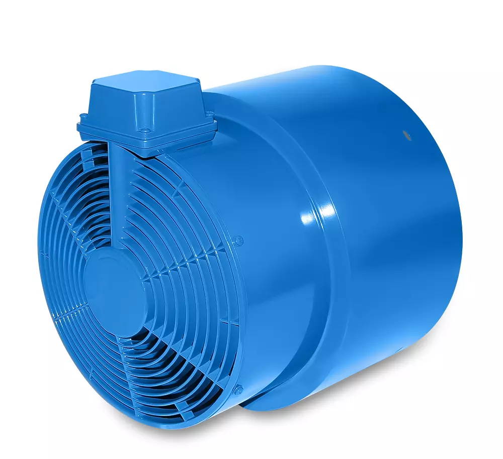 Tamanho da unidade de ventilação forçada 180