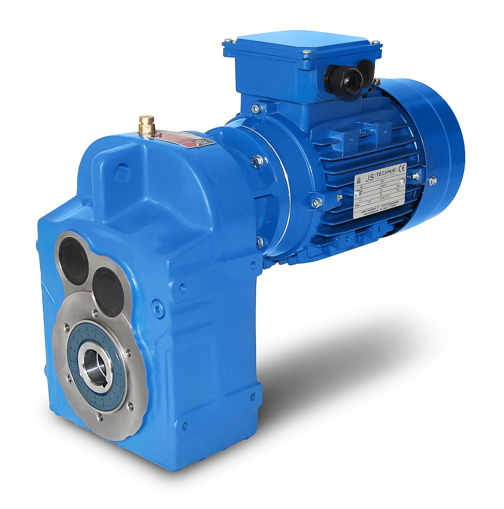 DV373-90S-4-1,1 kW-44 rpm Motor redutor de veio paralelo