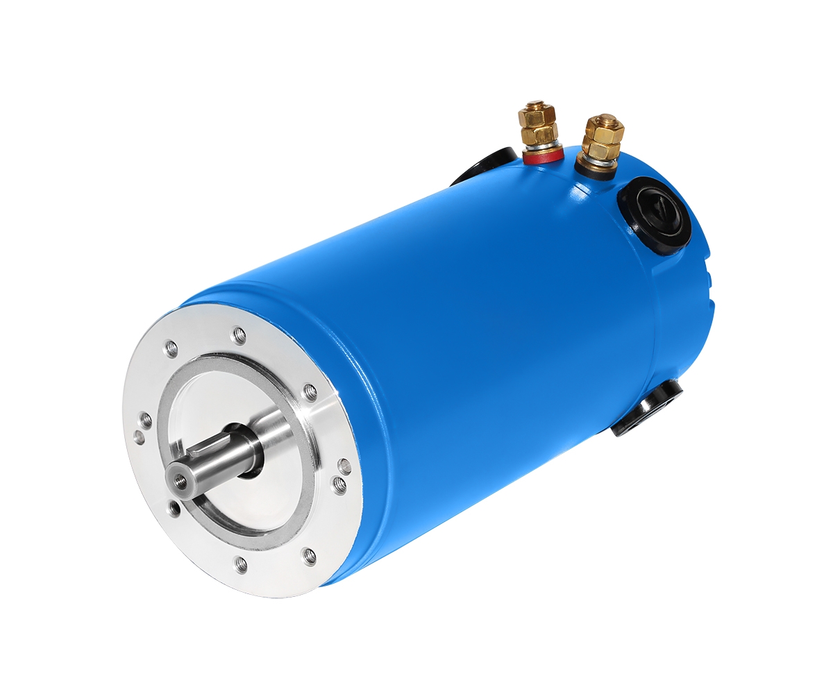 Motor CC EC250, 24V, 0,35 kW- 2 pólos- B14, IP40, IEC63