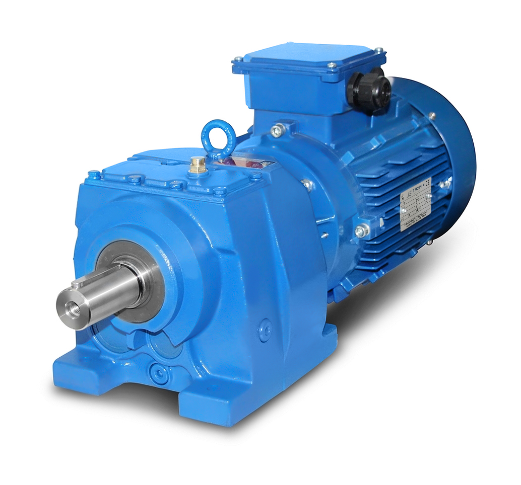 MV873-132M-6 - Motor de engrenagens helicoidais de 4 kW - 8,7 rpm