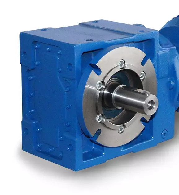 KV 00X Eixo de saída para flange