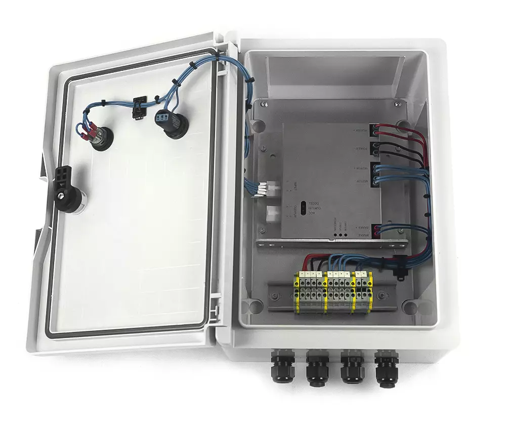 Controlador de motor DC - controlador de velocidade - caixa de controlo de motor DC