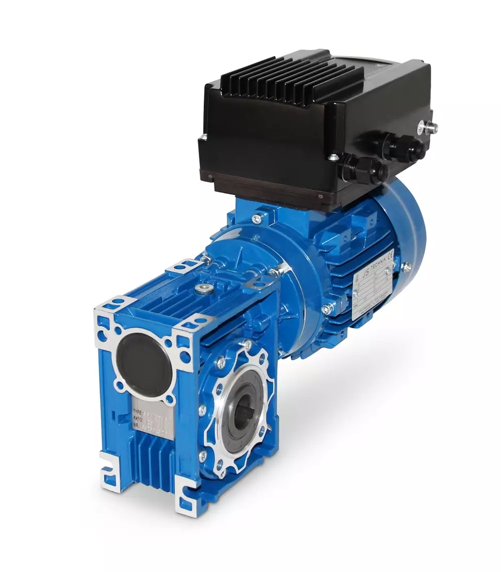 CMRV030 632-4 - 0,18 kW - 9 a 110 rpm - Redutor de parafuso sem-fim com motor de conversor de frequência alfa