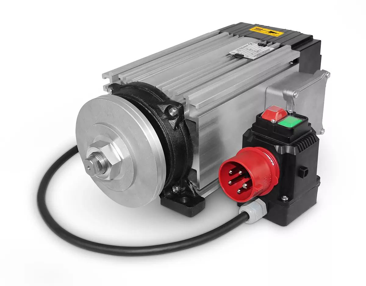 Motor plano D107MB6- 7,5 kW-B3 Direção de rotação direita
